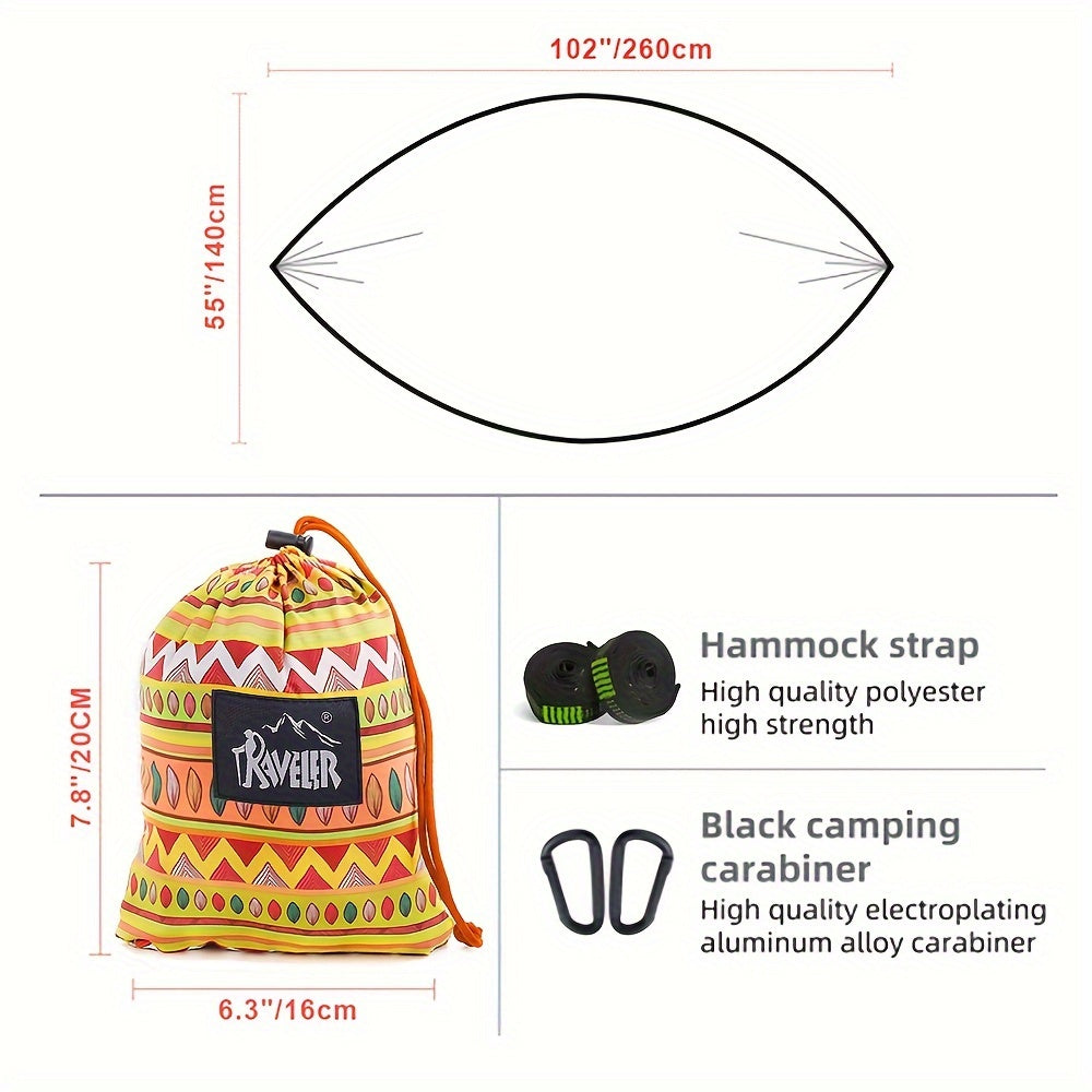 Bohemian Travel Hammock for Outdoors-2