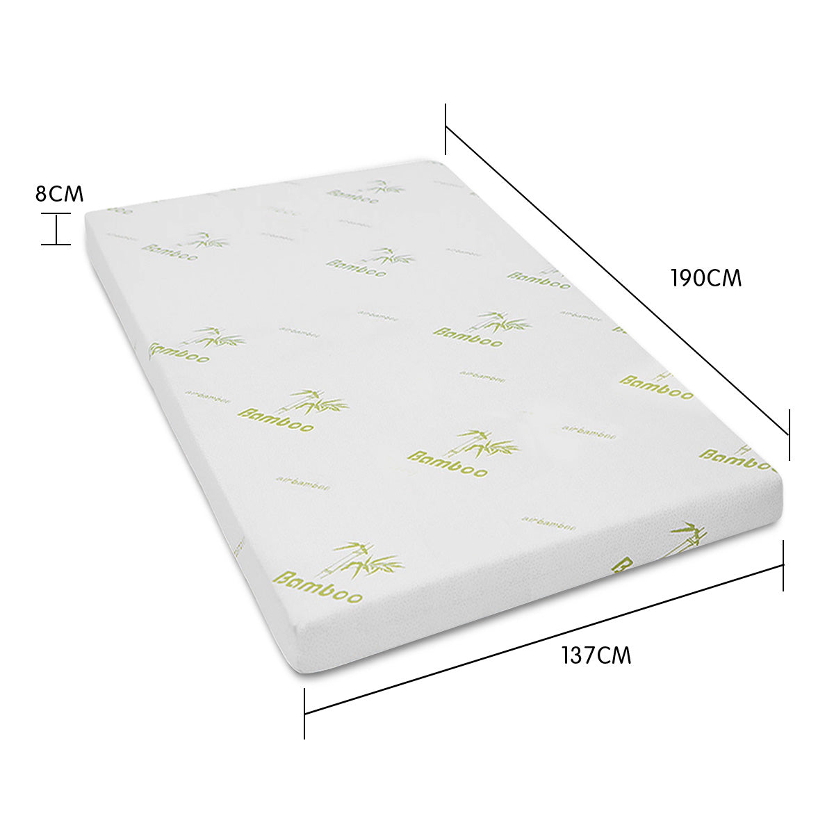NNEDPE Laura Hill Cool GEL Memory Foam Mattress Topper - Double-4