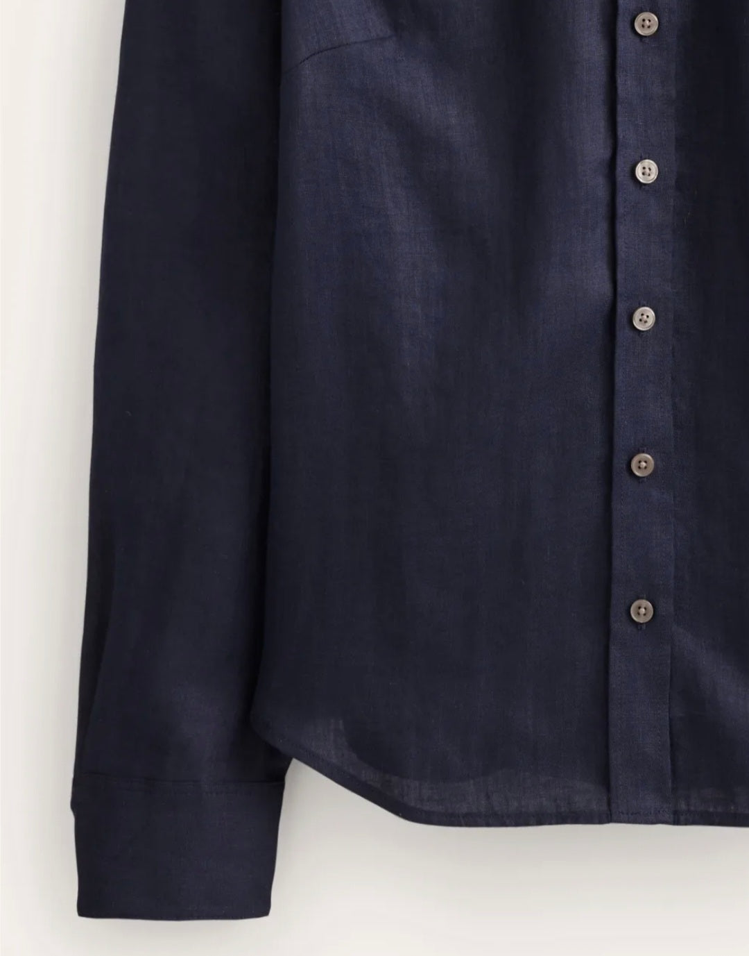 Blue Linen Shirt | Linen Shirt | Formal Shirt | Summer Shirt-3